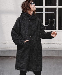 CAMBIO（カンビオ）の「mj11704-Long Fur Melton Poncho ロングポンチョ(MIU-262-002)（ポンチョ）」