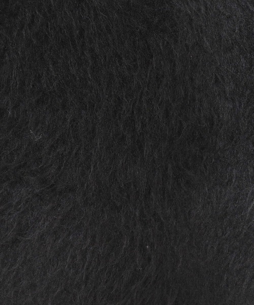 CAMBIO(カンビオ)の「mj11704-Long Fur Melton Poncho ロングポンチョ(MIU-262-002)(ポンチョ・メンズ・ブラック/チャコール・S/M/L)」の17枚目の写真