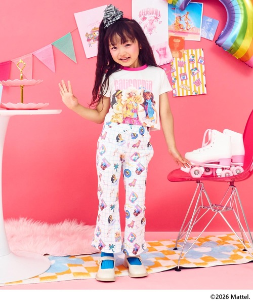 ANAP kids(アナップキッズ)の「ANAPKIDS×【Barbie】チュールスカート付フレアパンツ(その他パンツ・キッズ・ピンク/ラベンダー・120/110/130)」の8枚目の写真