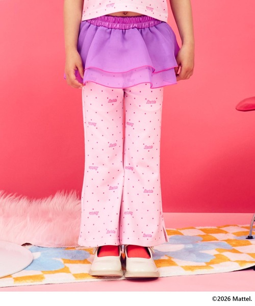 ANAP kids(アナップキッズ)の「ANAPKIDS×【Barbie】チュールスカート付フレアパンツ(その他パンツ・キッズ・ピンク/ラベンダー・120/110/130)」の12枚目の写真
