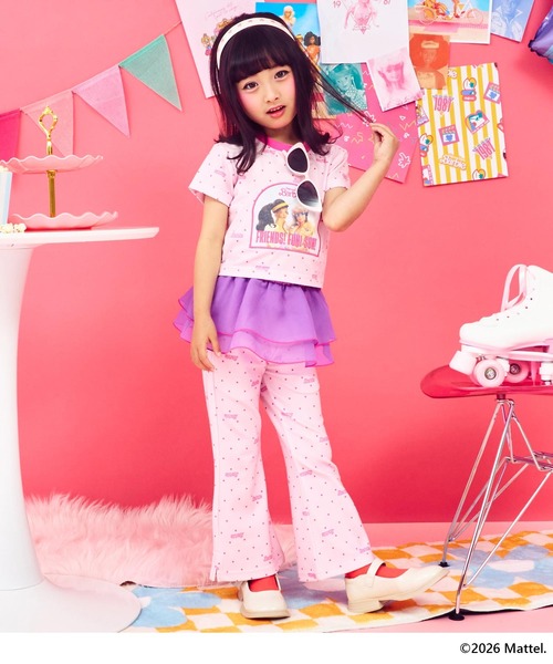 ANAP kids(アナップキッズ)の「ANAPKIDS×【Barbie】チュールスカート付フレアパンツ(その他パンツ・キッズ・ピンク/ラベンダー・120/110/130)」の13枚目の写真