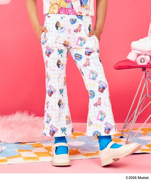 ANAP kids(アナップキッズ)の「ANAPKIDS×【Barbie】チュールスカート付フレアパンツ(その他パンツ・キッズ・ピンク/ラベンダー・120/110/130)」の5枚目の写真