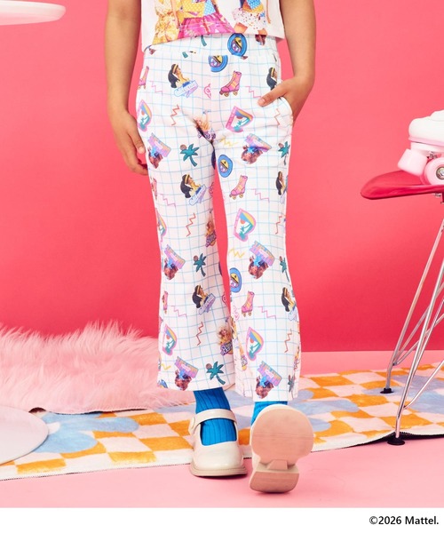 ANAP kids(アナップキッズ)の「ANAPKIDS×【Barbie】チュールスカート付フレアパンツ(その他パンツ・キッズ・ピンク/ラベンダー・120/110/130)」の6枚目の写真