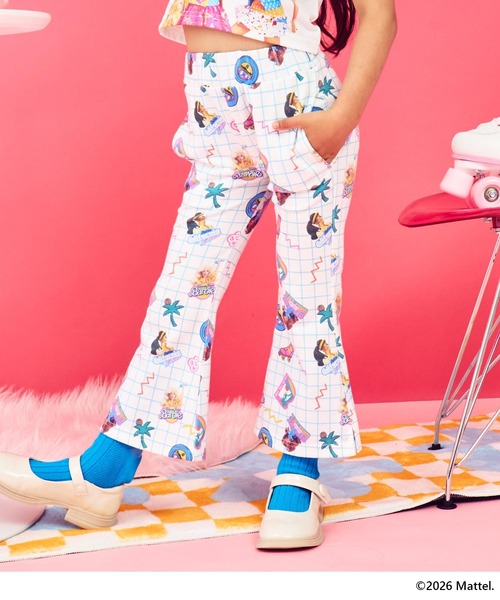 ANAP kids(アナップキッズ)の「ANAPKIDS×【Barbie】チュールスカート付フレアパンツ(その他パンツ・キッズ・ピンク/ラベンダー・120/110/130)」の7枚目の写真
