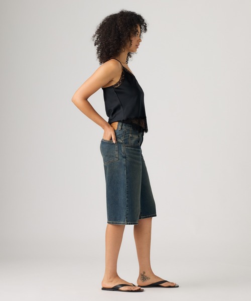 Levi's(リーバイス)の「Levi's/リーバイス スーパーバギージョーツ(デニムパンツ・レディース・ダークインディゴブルー・23inch/24inch/25inch/26inch/27inch/28inch)」の3枚目の写真