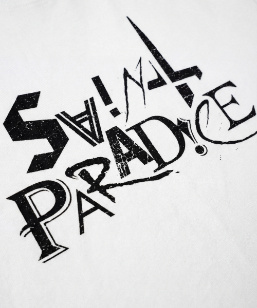 SAINTPAIN(セイントペイン)の「SP ミックスドレタリング半袖Tシャツ ホワイト(Tシャツ/カットソー・レディース・その他・MEDIUM/LARGE)」の3枚目の写真