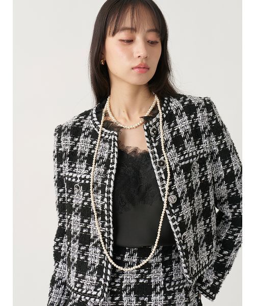 SNIDEL（スナイデル）の「３wayパールネックレス（ネックレス・レディース・ホワイト・F）」の10枚目の写真