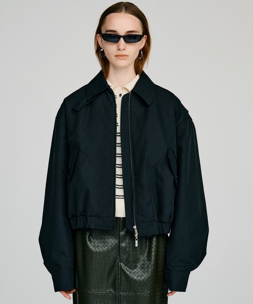 PRANK PROJECT（プランクプロジェクト）の「【2026Autumn Pre-Order】ハリントンジャケット / Harrington Jacket（ブルゾン・レディース・ベージュ/レッド/ブラック・FREE）」の15枚目の写真