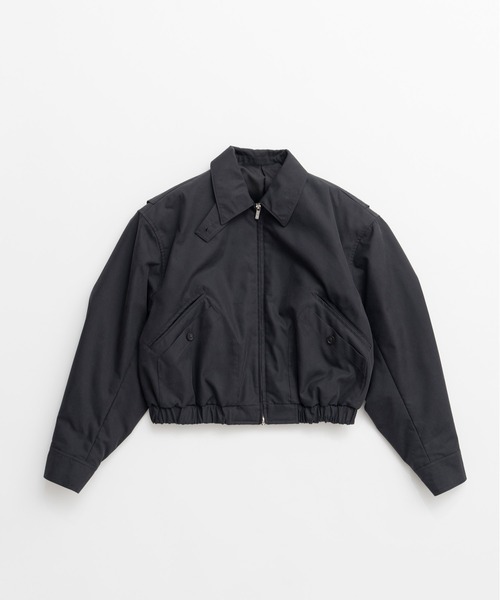 PRANK PROJECT（プランクプロジェクト）の「【2026Autumn Pre-Order】ハリントンジャケット / Harrington Jacket（ブルゾン・レディース・ベージュ/レッド/ブラック・FREE）」の4枚目の写真
