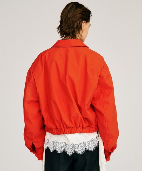 PRANK PROJECT（プランクプロジェクト）の「【2026Autumn Pre-Order】ハリントンジャケット / Harrington Jacket（ブルゾン・レディース・ベージュ/レッド/ブラック・FREE）」の22枚目の写真