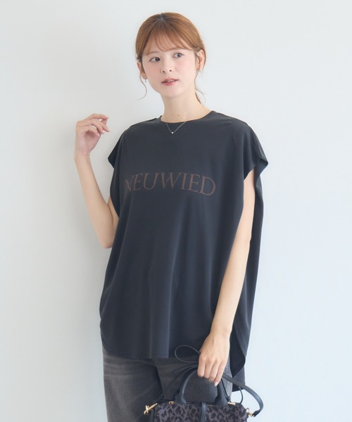 KATHARINE ROSS(キャサリンロス)の「モダールロゴプルオーバー(Tシャツ/カットソー・レディース・ブラウン/ブラック・FREE)」の3枚目の写真