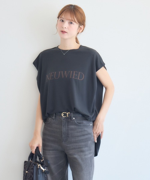 KATHARINE ROSS(キャサリンロス)の「モダールロゴプルオーバー(Tシャツ/カットソー・レディース・ブラウン/ブラック・FREE)」の9枚目の写真