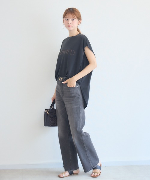 KATHARINE ROSS(キャサリンロス)の「モダールロゴプルオーバー(Tシャツ/カットソー・レディース・ブラウン/ブラック・FREE)」の13枚目の写真