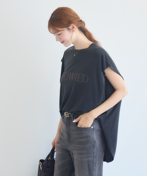 KATHARINE ROSS(キャサリンロス)の「モダールロゴプルオーバー(Tシャツ/カットソー・レディース・ブラウン/ブラック・FREE)」の11枚目の写真
