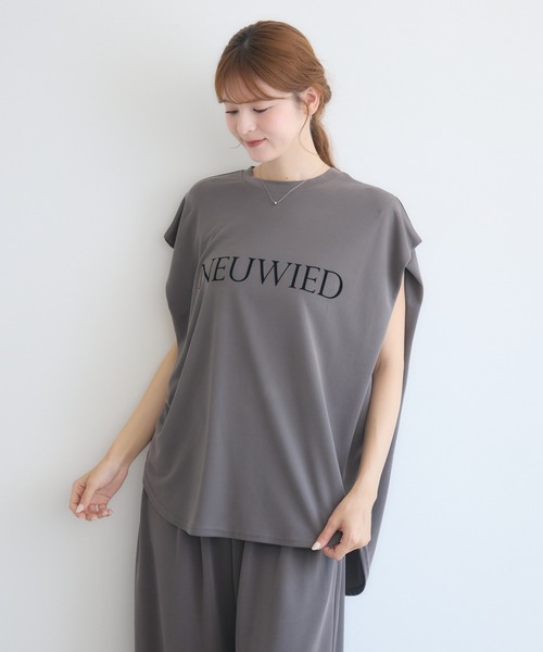 KATHARINE ROSS(キャサリンロス)の「モダールロゴプルオーバー(Tシャツ/カットソー・レディース・ブラウン/ブラック・FREE)」の15枚目の写真