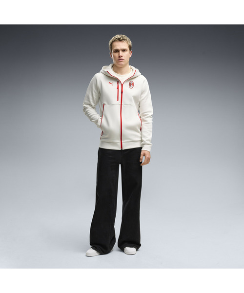 PUMA（プーマ）の「PUMA プーマ メンズ ACミラン プーマテック フルジップ フーディ（パーカー・メンズ・グレー/グレー系その他・MEDIUM/SMALL/LARGE/X-LARGE）」の8枚目の写真