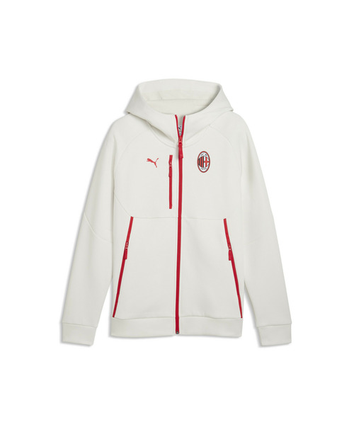 PUMA（プーマ）の「PUMA プーマ メンズ ACミラン プーマテック フルジップ フーディ（パーカー・メンズ・グレー/グレー系その他・MEDIUM/SMALL/LARGE/X-LARGE）」の9枚目の写真