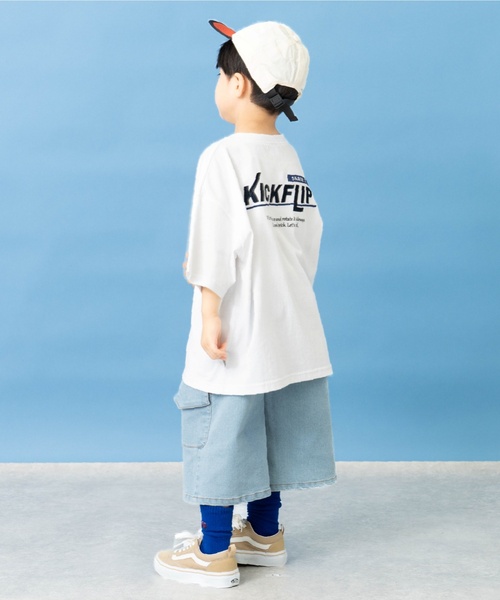 and D. petit main(アンドディープティマイン)の「【Dセレクト】パイピングCAP(キャップ・キッズ・ブルー/ベージュ・F)」の7枚目の写真