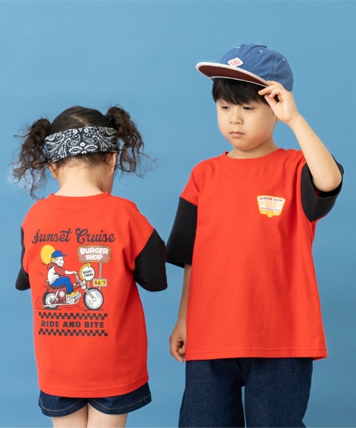 and D. petit main(アンドディープティマイン)の「【Dセレクト】パイピングCAP(キャップ・キッズ・ブルー/ベージュ・F)」の8枚目の写真