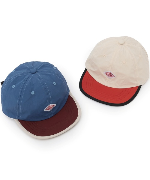 and D. petit main(アンドディープティマイン)の「【Dセレクト】パイピングCAP(キャップ・キッズ・ブルー/ベージュ・F)」の15枚目の写真