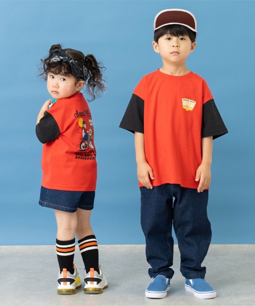 and D. petit main(アンドディープティマイン)の「【Dセレクト】パイピングCAP(キャップ・キッズ・ブルー/ベージュ・F)」の16枚目の写真