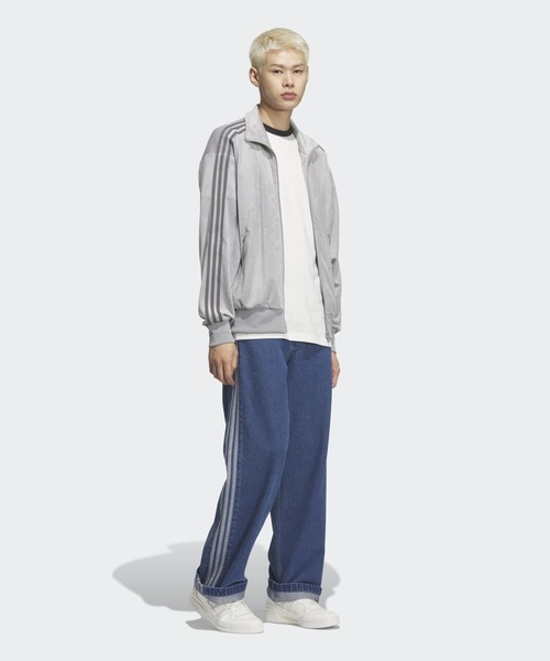 adidas(アディダス)の「FB TT ベロア / ファイヤーバード トラックトップ ベロア / ジャージ / トラックジャケット / アディダスオリジナルス adidas Originals(ジャージ・メンズ・グレー系その他・XX-LARGE/XX-SMALL/3XL/LARGE/MEDIUM/SMALL/X-LARGE/X-SMALL)」の9枚目の写真
