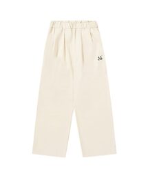 シグネチャーツーピンタックコットンチノパンツ男女共用(3カラー)
