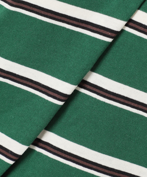 JOURNAL STANDARD(ジャーナルスタンダード)の「《追加4》汗ジミ防止天竺ボーダーノースリーブ(Tシャツ/カットソー・レディース・ブラック/ベージュ/ウッド/グリーン/グレー・FREE)」の10枚目の写真