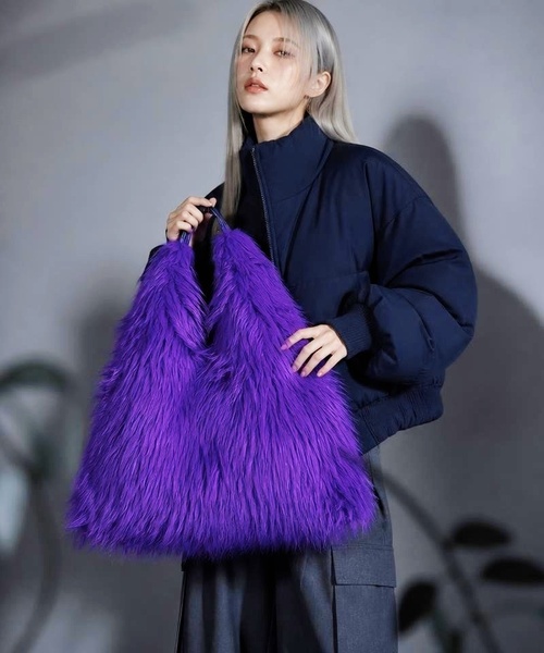 Burner（バーナー）の「【FEMLY DAILY（フェミリーデイリー）】ハンドバッグ fem-bag-9-32【RBTS】（ハンドバッグ・レディース・ホワイト/レッド/オレンジ/ピンク系その他/ピンク/ブラック/ブルー系その他/ブラウン/グリーン/パープル/ライム/イエロー・FREE）」の7枚目の写真