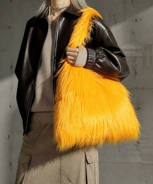 Burner（バーナー）の「【FEMLY DAILY（フェミリーデイリー）】ハンドバッグ fem-bag-9-32【RBTS】（ハンドバッグ・レディース・ホワイト/レッド/オレンジ/ピンク系その他/ピンク/ブラック/ブルー系その他/ブラウン/グリーン/パープル/ライム/イエロー・FREE）」の12枚目の写真