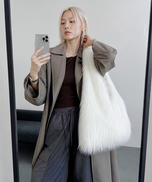 Burner（バーナー）の「【FEMLY DAILY（フェミリーデイリー）】ハンドバッグ fem-bag-9-32【RBTS】（ハンドバッグ・レディース・ホワイト/レッド/オレンジ/ピンク系その他/ピンク/ブラック/ブルー系その他/ブラウン/グリーン/パープル/ライム/イエロー・FREE）」の21枚目の写真