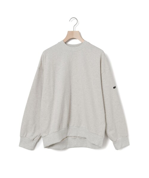 MidiUmi(ミディウミ)の「MidiUmi ワイドスウェットプルオーバー(Tシャツ/カットソー・レディース・ネイビー/ブラウン/グレー/キナリ/イエロー・FREE)」の1枚目の写真