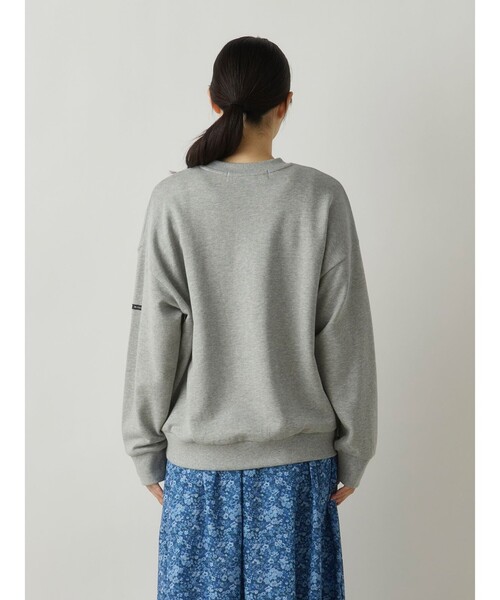 MidiUmi(ミディウミ)の「MidiUmi ワイドスウェットプルオーバー(Tシャツ/カットソー・レディース・ネイビー/ブラウン/グレー/キナリ/イエロー・FREE)」の14枚目の写真