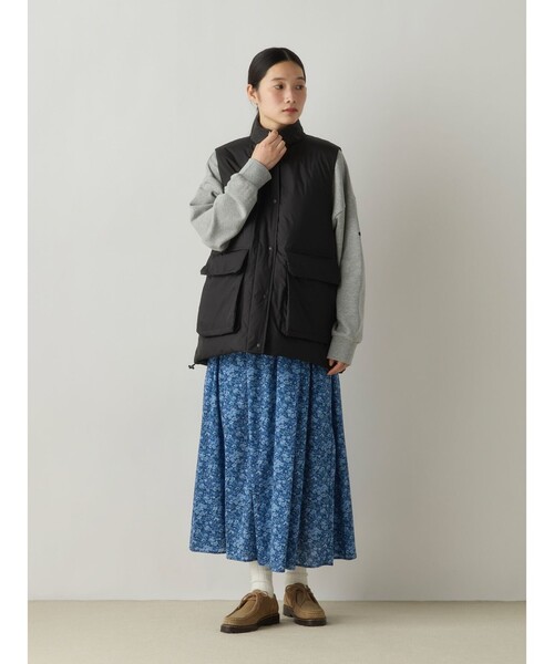 MidiUmi(ミディウミ)の「MidiUmi ワイドスウェットプルオーバー(Tシャツ/カットソー・レディース・ネイビー/ブラウン/グレー/キナリ/イエロー・FREE)」の18枚目の写真