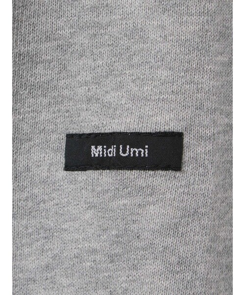 MidiUmi(ミディウミ)の「MidiUmi ワイドスウェットプルオーバー(Tシャツ/カットソー・レディース・ネイビー/ブラウン/グレー/キナリ/イエロー・FREE)」の22枚目の写真