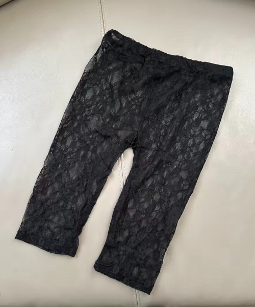 ampm(エーエムピーエム)の「総レース ハーフレギンス レイヤードパンツ レディース(その他パンツ・レディース・ホワイト/ブラック・FREE)」の16枚目の写真