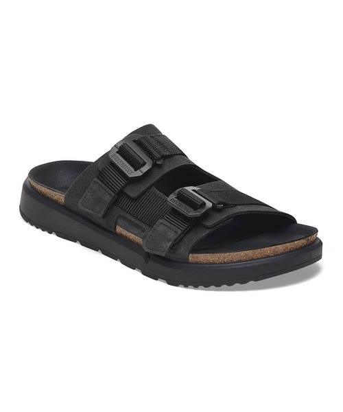 BIRKENSTOCK(ビルケンシュトック)の「【公式】ビルケンシュトック Shinjuku 2 Strap/シンジュク 2ストラップ ナチュラルレザー/テキスタイル(サンダル・レディース・ブラック・27cm【レギュラー幅】/26.5cm【レギュラー幅】/23cm【レギュラー幅】/22.5cm【レギュラー幅】/26cm【レギュラー幅】/25cm【レギュラー幅】/24.5cm【レギュラー幅】/24cm【レギュラー幅】)」の1枚目の写真