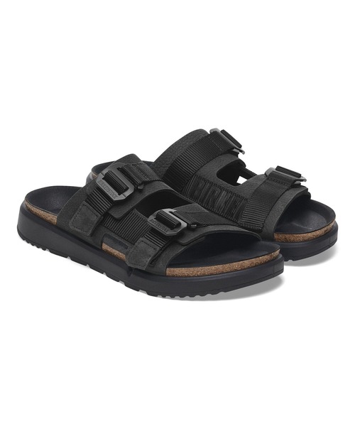 BIRKENSTOCK(ビルケンシュトック)の「【公式】ビルケンシュトック Shinjuku 2 Strap/シンジュク 2ストラップ ナチュラルレザー/テキスタイル(サンダル・レディース・ブラック・27cm【レギュラー幅】/26.5cm【レギュラー幅】/23cm【レギュラー幅】/22.5cm【レギュラー幅】/26cm【レギュラー幅】/25cm【レギュラー幅】/24.5cm【レギュラー幅】/24cm【レギュラー幅】)」の4枚目の写真