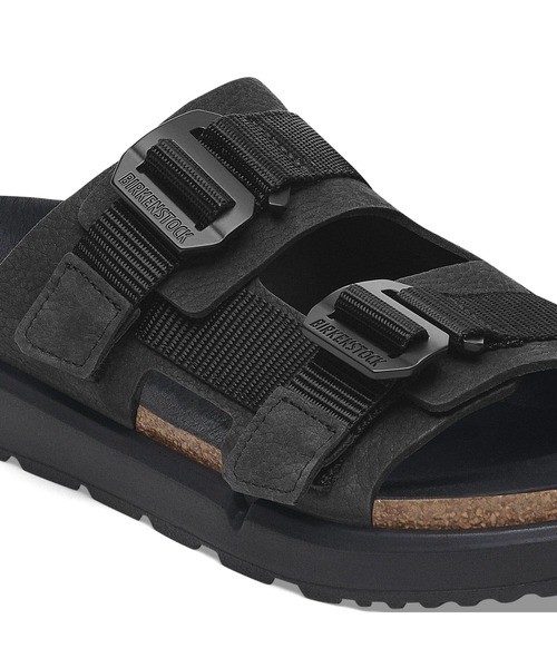 BIRKENSTOCK(ビルケンシュトック)の「【公式】ビルケンシュトック Shinjuku 2 Strap/シンジュク 2ストラップ ナチュラルレザー/テキスタイル(サンダル・レディース・ブラック・27cm【レギュラー幅】/26.5cm【レギュラー幅】/23cm【レギュラー幅】/22.5cm【レギュラー幅】/26cm【レギュラー幅】/25cm【レギュラー幅】/24.5cm【レギュラー幅】/24cm【レギュラー幅】)」の6枚目の写真