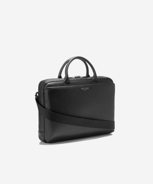 COLE HAAN（コールハーン）の「ベルモント スリム ブリーフケース mens.（ビジネスバッグ・メンズ・ブラック・OSFA）」の4枚目の写真