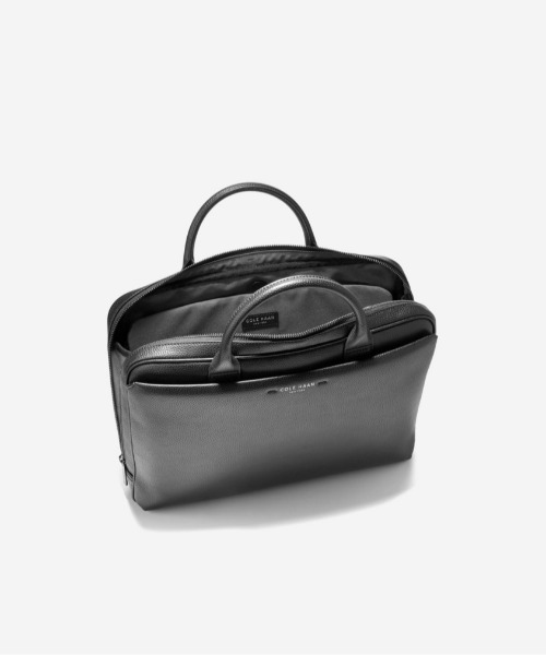 COLE HAAN（コールハーン）の「ベルモント スリム ブリーフケース mens.（ビジネスバッグ・メンズ・ブラック・OSFA）」の5枚目の写真