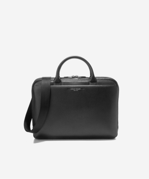COLE HAAN（コールハーン）の「ベルモント スリム ブリーフケース mens.（ビジネスバッグ・メンズ・ブラック・OSFA）」の2枚目の写真