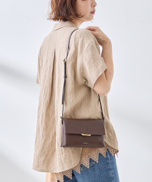 journal standard L'essage(ジャーナルスタンダードレサージュ)の「WANDLER/ワンドラー Ida Trio Bag バッグ(ショルダーバッグ・レディース・ブラウン・FREE)」の13枚目の写真