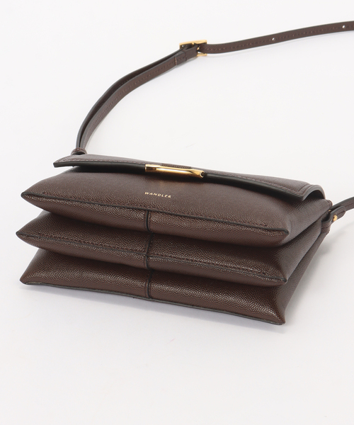 journal standard L'essage(ジャーナルスタンダードレサージュ)の「WANDLER/ワンドラー Ida Trio Bag バッグ(ショルダーバッグ・レディース・ブラウン・FREE)」の10枚目の写真