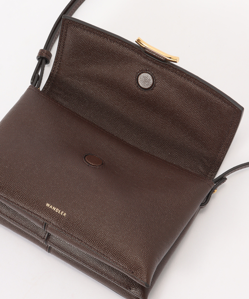 journal standard L'essage(ジャーナルスタンダードレサージュ)の「WANDLER/ワンドラー Ida Trio Bag バッグ(ショルダーバッグ・レディース・ブラウン・FREE)」の2枚目の写真
