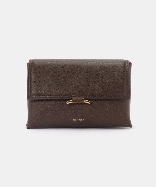 journal standard L'essage(ジャーナルスタンダードレサージュ)の「WANDLER/ワンドラー Ida Trio Bag バッグ(ショルダーバッグ・レディース・ブラウン・FREE)」の4枚目の写真