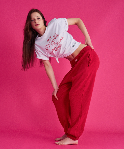 MENASOO(ミナス)の「MNS x American apparel Not Chasing Crop T-Shirts_White(Tシャツ/カットソー・レディース・ホワイト・MEDIUM/SMALL)」の2枚目の写真
