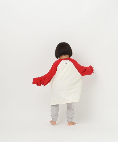 LOWRYS FARM(ローリーズファーム)の「【Smart Price】ラグランTLS 1048859(Tシャツ/カットソー・キッズ・ホワイト×レッド/ブラック×グレー/ホワイト×ブラック/ピンク系その他2・150cm/110cm/130cm/FREE)」の15枚目の写真