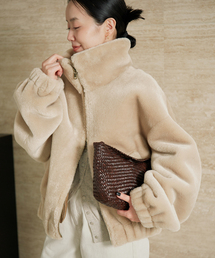 Vegancode / ヴィ―ガンコード 別注 ECOFUR BOMBER ジャケット