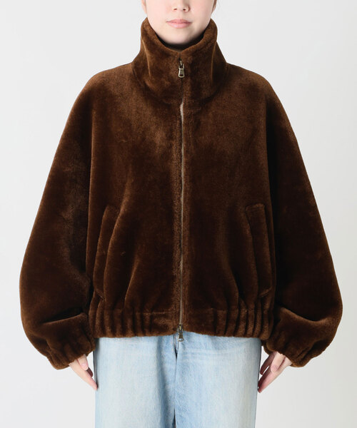 plage(プラージュ)の「Vegancode / ヴィ―ガンコード 別注 ECOFUR BOMBER ジャケット(その他アウター・レディース・ナチュラル/ブラウン・FREE)」の20枚目の写真